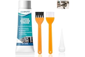 GUBUYI Graisse Alimentaire Machine a Cafe, Graisse Silicone pour Joints Toriques, Graisse Silicone Machine a Cafe, Graisse Universelle pour La Graisse à Usage Général pour Machines à Café, Joints-50ml
