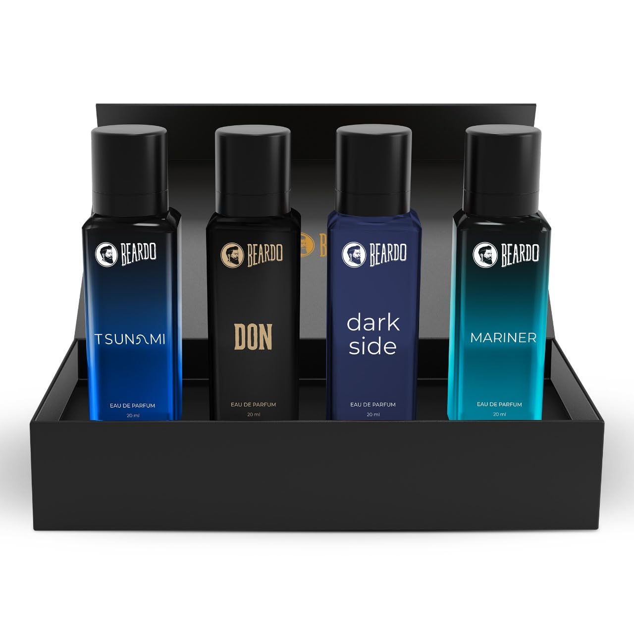 Beardo Day Perfumes For Men & Women 4 x 20ml | Compliment worthy Unisex perfume combo | Long Lasting Perfumes - Fresh & Aquat