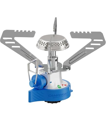 Pack KEMPER Réchaud à Gaz Extra Intelligent Allumage Piezo + Cartouche