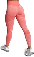 ShinyStar Women's Seamless High Waisted Yoga Leggings Stretch Gym Workout Running Leggings