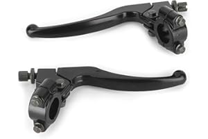 Griffe Kupplung Moped,Tbest Mofa Bremshebel,Mofa Bremshebel,Powersports Bremshebel,Paar Universal-Motorrad-Kupplungshebel Trommelbremsgriff Für Dirt Bike Atv Mit 22 Mm Lenker