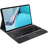 Microcase Huawei MatePad 11 2021 Bluetooth Touchpad Keyboard + Stand Case - BKK5