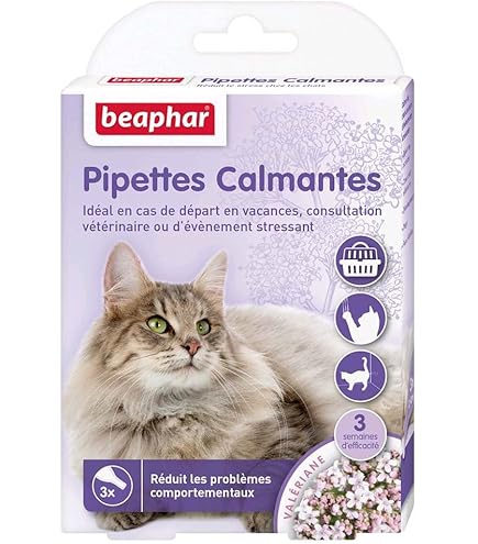 Gouttes Calmantes Naturelles Pour Chien/chat – à Base De Valériane Et Scutellaire, Contre Stress, Feux D'artifice, Voyages