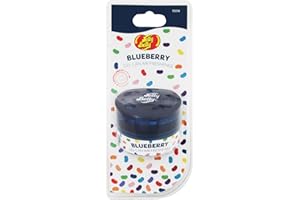 Jelly Belly Car Air Freshener - Blueberry Gel Can Car Freshener. Car Scent Lasts Up To 30 Days, Air Freshener Car, Home or Office. Genuine Jelly Belly Car Air Fresheners for Women, Men and Kids