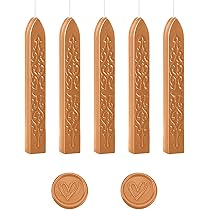 Lot De 10 Bâtons De Cire à Cacheter Autocollants De 11 Mm