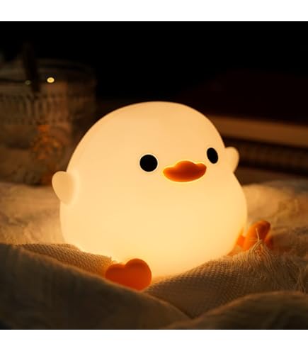 Lampada Notturna Capibara - Silicone Dimmerabile, Ricaricabile - Foto 5