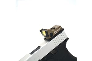 WAOBE M1 Mini Red DOT Sight RMR Reflex Ottica Tattica Cannocchiale da Fucile per Airsoft Pistola Tiro All'aperto Olografica G Mount