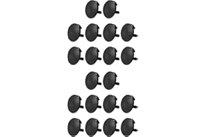 Lamala 20 pies de goma para freidoras de aire, piezas de silicona de repuesto, cubierta protectora resistente a los arañazos para las placas o bandejas de las freidoras de aire