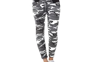 Owasi Girls Kids Elasticated Trouser Camouflage Print Slim fit Tracksuit Bottom 3-16 Years