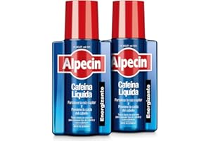 Alpecin Caffeine Liquid 2x 200 ml | Locion anticaida cabello hombre | Tratamiento para caida de pelo hombre | Tratamientos contra alopecia areata androgenetica | Producto para evitar caida pelo