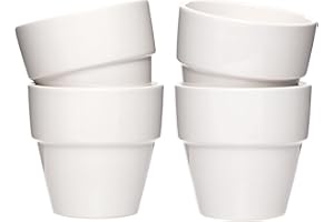 Baker Ross EK162 Mini macetas de Porcelana (Pack de 6) - Kit de Manualidades Creativas para niños