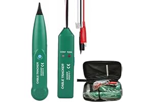 YdseozOA Probador de Cable Eléctrico Multifunción - Detector de Ruptura y Rastreador de Línea Telefónica MS6812 para Mantenimiento de Red