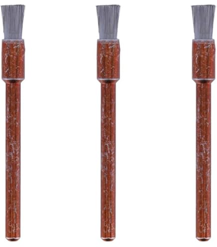 Set Spazzole In Acciaio Inox Dremel 532 - Per Pulizia Metalli - 3 Pezzi Da 3,2mm - Per Utensili Dremel - Foto 9