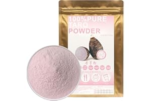 PLANT GIFT 100% Natural Pure Taro powder 100g/3.52oz 香芋粉 polvo de taro para batidos, batidos, panadería y bebidas, | sin conservantes, sin azúcar añadido