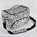 Professional Barber Hair Tools Hairdressing Salon Zebra Portable Tool Case Bag