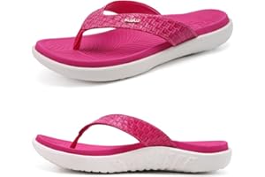 KuaiLu Chanclas Mujer Verano Playa Sandalias de piscina Apoyo de Arco Ortopedicas Chanclas Zapatos Cómodos para Caminar Antideslizante