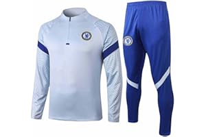 LOXCZI F-C 2022-23 Abbigliamento Sportivo da Calcio per Uomo, Giacca da Allenamento Pantaloni Jogging Tute da Calcio Maniche Lunghe Maglie Calcio Uomo per Adulti Appassionati Calcio Regalo