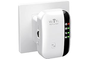 JORPETS 2024 Newest WiFi Extender, WiFi Booster, WiFi Repeater, Covers Up to 3650 Sq.ft and 45 Devices, Internet Booster - with Ethernet Port, Quick Setup, Home Wireless Signal Booster