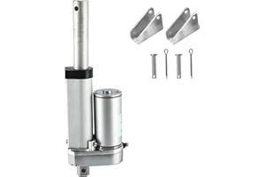 DasMorine DC12V Stroke Linear Actuator with Mounting Bracket 900N Maximum Lift 10mm/s for Recliner TV Table Lift Massage Bed Electric Sofa Linear Actuator (Stroke Length 100mm/4in)