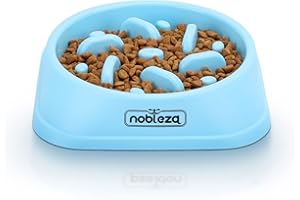 Nobleza Comedero Perro Antivoracidad, Antideslizante Comederos para Perros, Duradero y no Tóxico Que Evita la Asfixia Comedero Perro Grande y Medianos