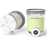 GoMaihe Ninja Swirl Compatible Containers - Creami 2 Pack Pint and Lids for Ninja NC700 and NC701, Ice Cream Maker and Soft S