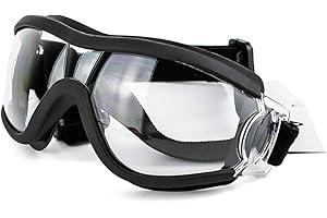 Trirock Dog Goggles and Sunglasses Prevention from ultraviolet UV rays for medium to large breeds pets for dogs w/Chin Strap