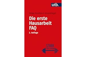Die erste Hausarbeit - FAQ (Stark fürs Studium)