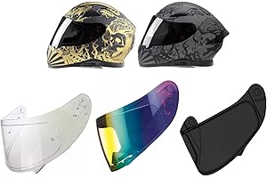 VPR RSV95 Motorbike Helmets Lens Visor Replacement Visor Motorcycle Helmet - Wind Shield Lens Visor Shield Fit In V95 Full Face Helmets