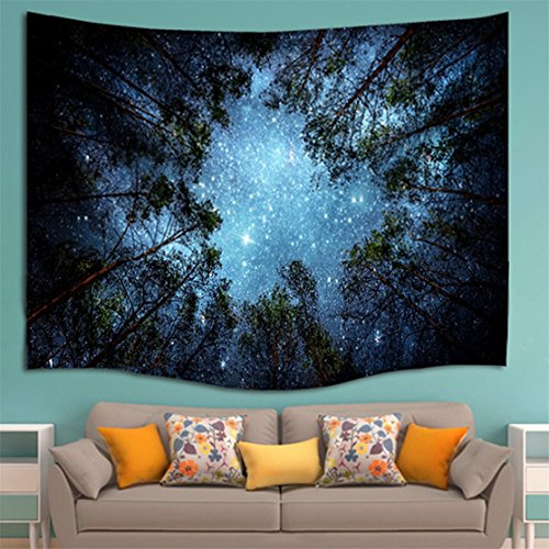 Hsooor Tapisserie Wand Wandbehang Tabelle Vorhang Wolldecke Decor