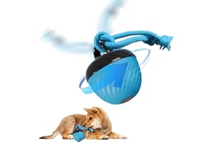 TZQFROCE Interaktives Hundespielzeug Hunde Ball Spielzeug Automatisch Rollender Ball für Hunde 3 Spielmodi interaktiver Hundespielball für Aktivitäten und Unterhaltung
