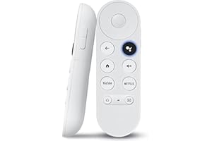 BINGKELE Replacement Voice Remote Control for Google Chromecast 4k Snow Streaming Media Player,Remote for Chromecast with Google TV HD/4K,Voice Remote Controls Replacement(Remote Control Only)