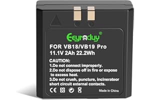 Eeyrnduy VB18 Wiederaufladbarer Lithium-Akku für Godox V850 V850II V860 V860C V860II V860II-C V860N V860II-N V860II-N V860II-F V860II-O V860II-S Speedlite Flash