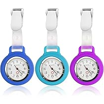 Montre Infirmière Avec Bracelet En Silicone Montre De Poche Médicale électroniqu