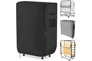 SCHLEUDER Copertura pieghevole antipolvere per interni ed esterni, Fodera per Mobili,Fodera per Letto Pieghevole Portatile Fodera Protettiva Antipolvere per Divani per Interni Esterni (99*38*114cm)