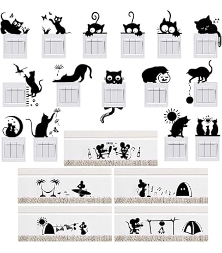 KUKUJIWA 4 Stück Lichtschalter Abdeckungen Silber - Schutzumrandungen Für Schalter Und Steckdosen