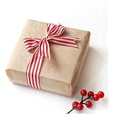 Bimotif 5Li B&uuml;y&uuml;k Boy Ambalaj, Paket Kağıdı, 70X100 Cm &Ccedil;am Desenli, Kraft-Beyaz