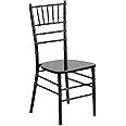 Flash Furniture HERCULES Series Black Wood Chiavari Chair