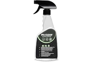 MCHEM IPA Clean– Alcool Isopropilico 99,9 (500 ml) con Spruzzino – Detergente per Casa, Elettronica, Ufficio, Stampante 3D, Sgrassatore Universale, Pennelli Makeup e Spray – Isopropanolo - Alcol Puro