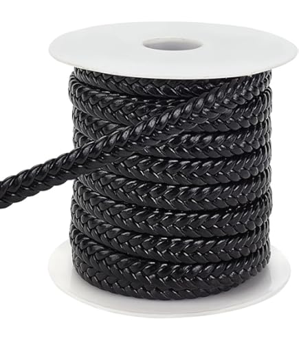 Cordons En Cuir Pu Tressé En Gros Pour Création De Bijoux De Collier De Bracelet Or