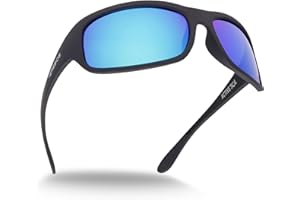 ACTIVESOL EREBOS okulary przeciwsłoneczne kategoria 4 – bardzo ciemne dla mężczyzn i kobiet, polaryzacyjne, lustrzane okulary lodowcowe CAT 4, UV 400, okulary do oczu wrażliwych na światło