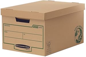 BANKERS BOX Earth Series Eco - Maxi contenedor de archivo y almacenaje