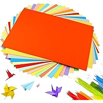 Carta Origami 27 Colori - 1350 Pezzi Per Stelle Di Carta, Fogli Colorati Per DIY - Foto 4