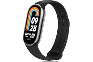 Mi Band 8, Smart Band 8 Pulsera de Actividad, Smartwatch con Pantalla AMOLED de 1.62 Pulgadas con Tasa de refresco de 60 Hz, 