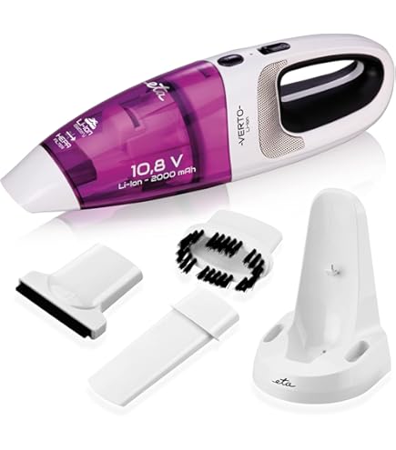 Aspirateur à main 7.2 V. Extenso cyclonic AC4769 0,375 Litres perle et noir Rowenta