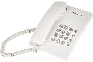 Panasonic Kx-Ts500 Corded Telephone - White (Pack Of1)