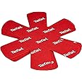Tefal K2203004 Set of 4 Red Pan Protectors