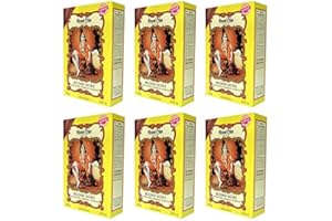 HENNE COLOR PARIS 6 x 100 g Henna Colour Natural Hair Dye Powder Colour Eco Golden Blonde