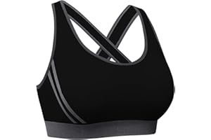Litherday Reggiseni Sportivi Senza Ferretto Reggiseni Sportivi Donna Push Up Comfort con Imbottiture Rimovibili Reggiseno Yoga Reggiseno Sportivi per Allenamento Running Boxing