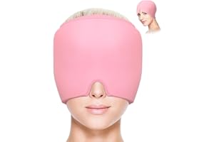JUTYUM Emicrania Cuffia,Cappello Mal di Testa , Relief Cap, di testa Fascia mal, di testa Migrain , Emicrania Maschera, Emicrania cappell, mal di testa cappello, di sollievo emicrania Berretto in rilievo