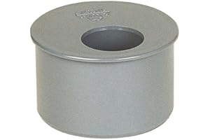 Tampon de réduction PVC gris - MF - Diamètre 93-40 mm - Girpi